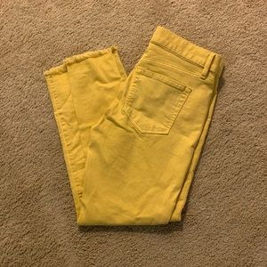 Yellow jeans